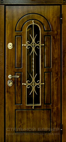 Дверь с ковкой №11